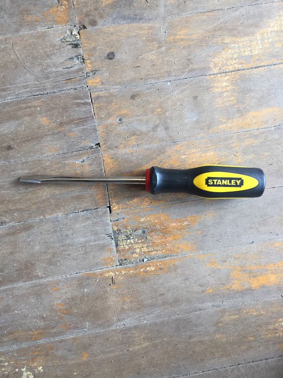 The Tool Library Flat screwdriver (10582)