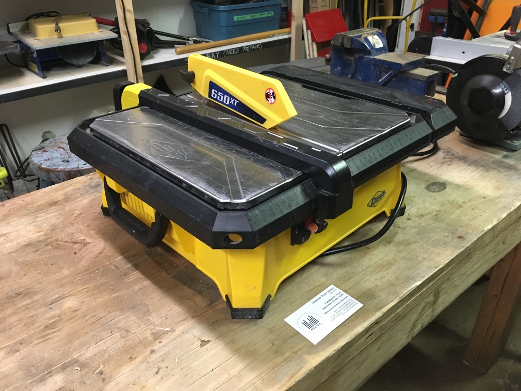 Victoria Tool Library Wet Tile Saw