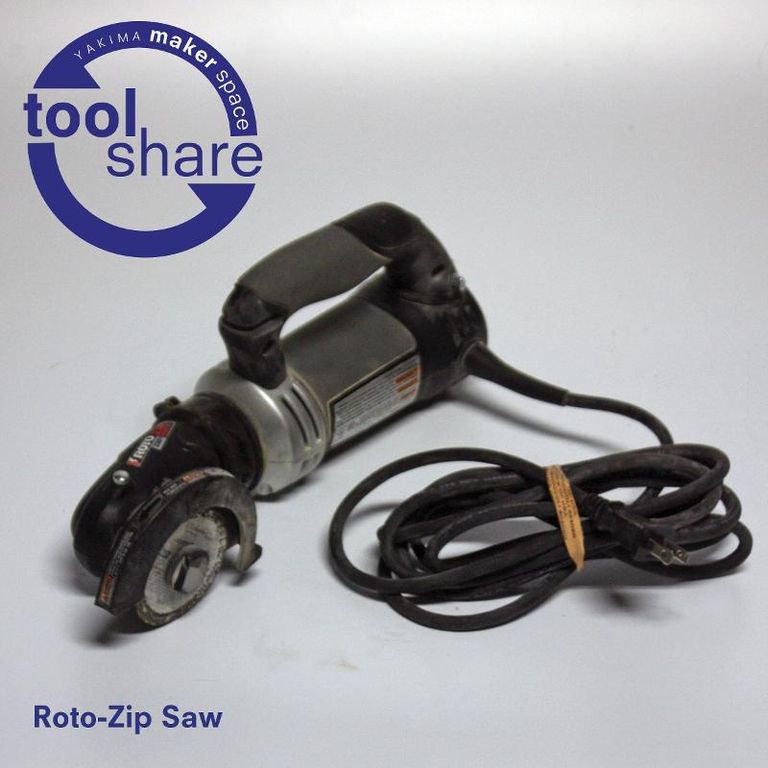Yakima Maker Space Tool Share RotoZip Saw