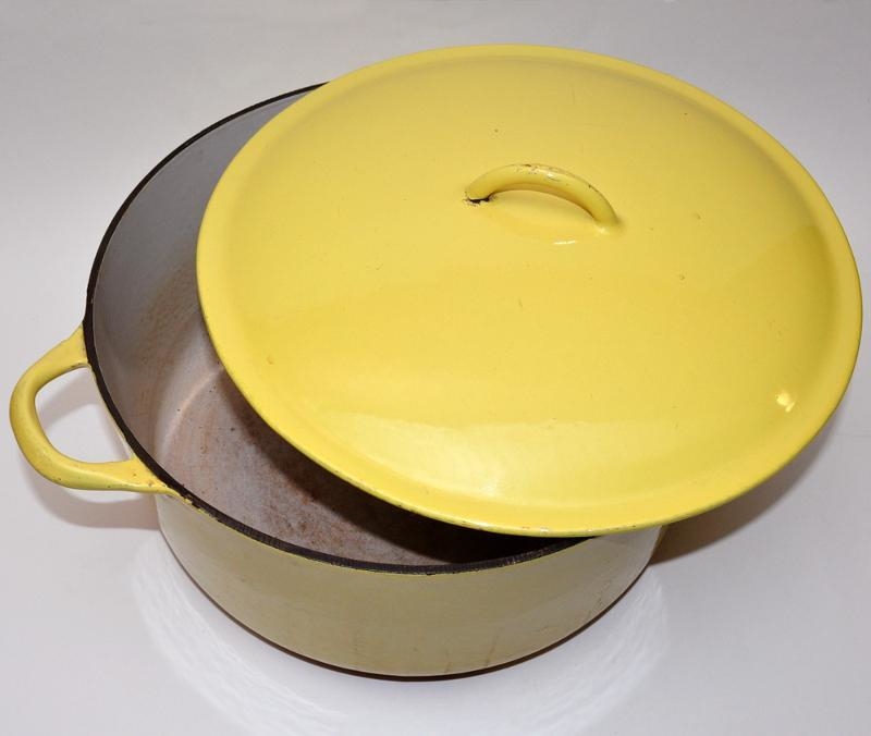 Kitchen Share Southeast Yellow Cast Iron Pot