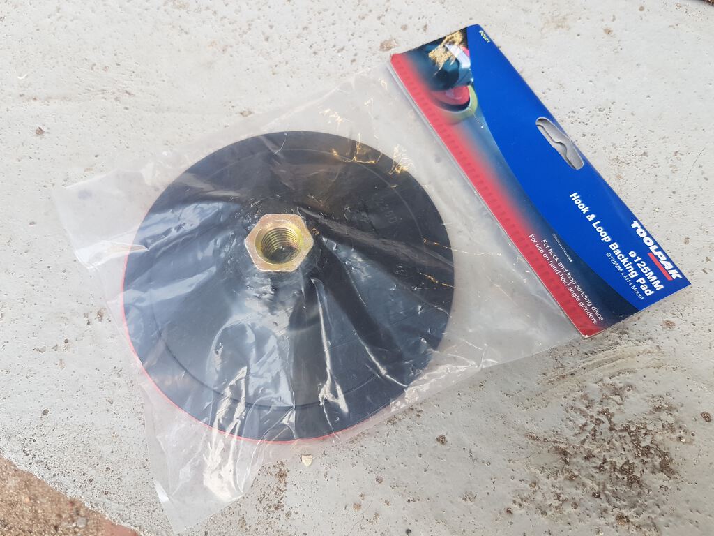 125mm Hook and Loop Backing Pad for Angle Grinder