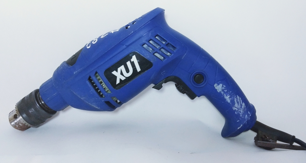 Brisbane Tool Library Hammer Drill XU1 Blue body (783)