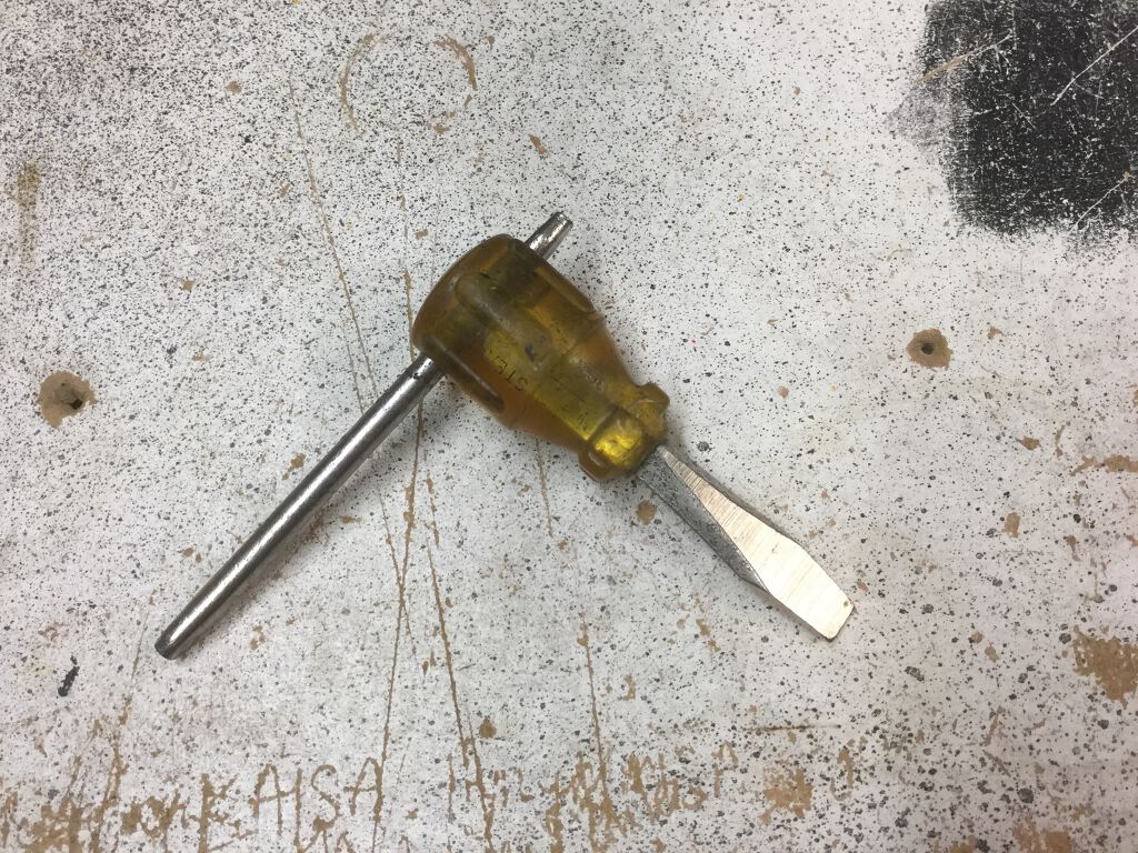 Screwdriver flat head stubby (ETL0691)