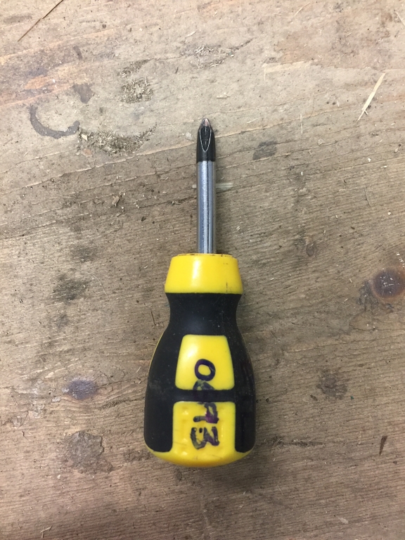 Screwdriver Phillips head stubby (ETL0693)