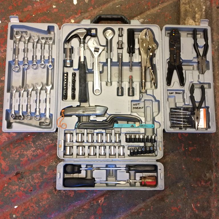The Edinburgh Tool Library Hand tool set (ETL1173)