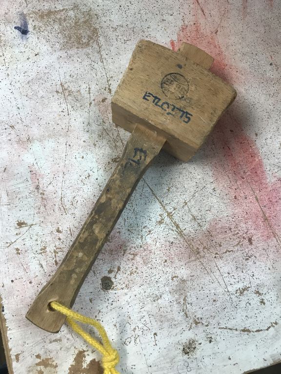 Wooden mallet (ETL0275)