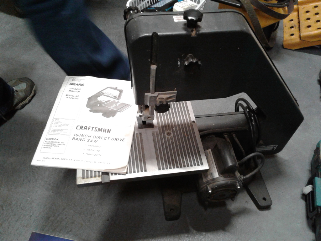 ToolBox Project Band saw Sierra de cinta