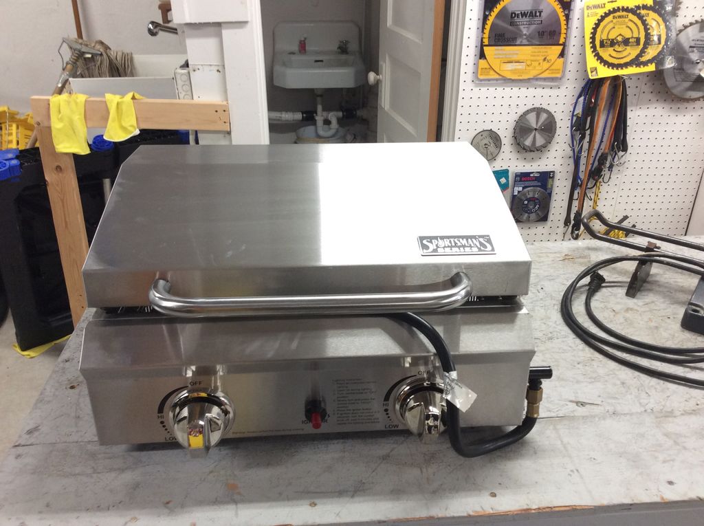 Asheville Tool Library Sportsman’s Series propane grill (6377)