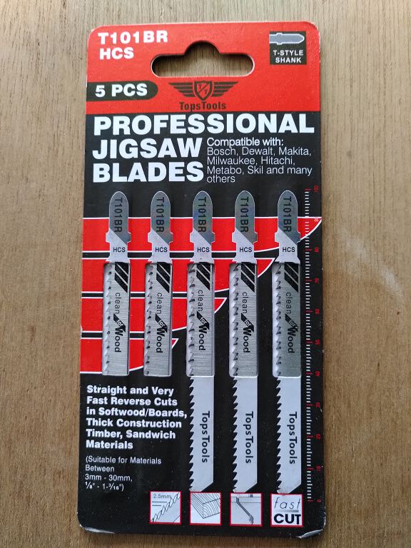 Jigsaw blade set 7 (wood)