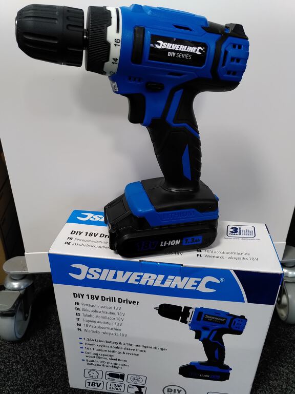Cordless drill (18 V)