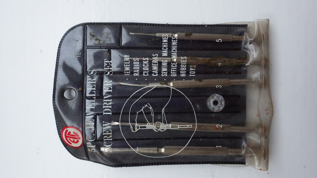 Jeweller's screwdriver set 5-piece