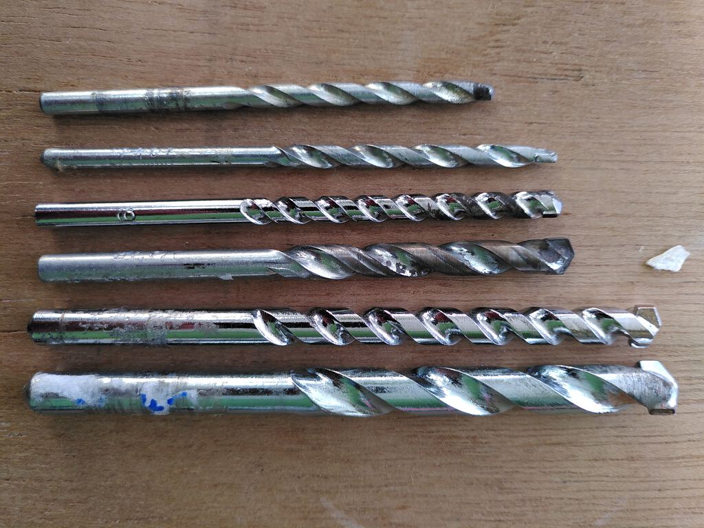 Drill bit set 3 (masonry)