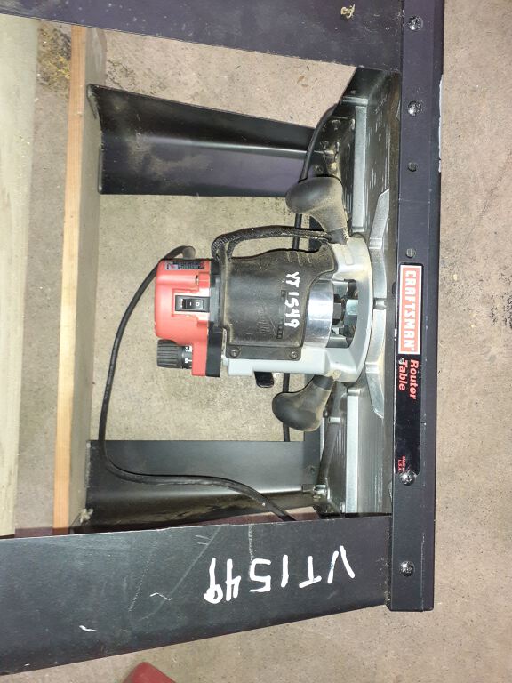 Vashon Tool Library Milwaukee Router Table W/ROUTER & bit