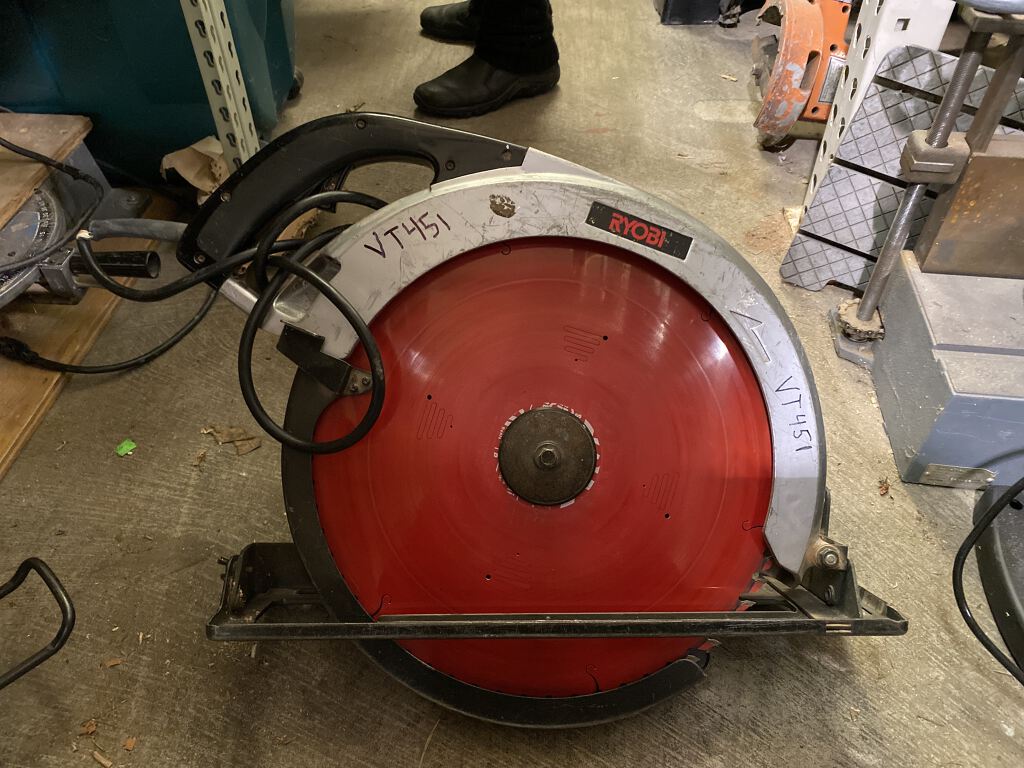 Vashon Tool Library Circular Saw Beam Saw