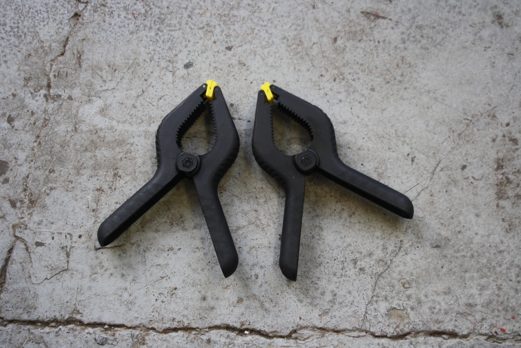 Large hand clamps (x2)