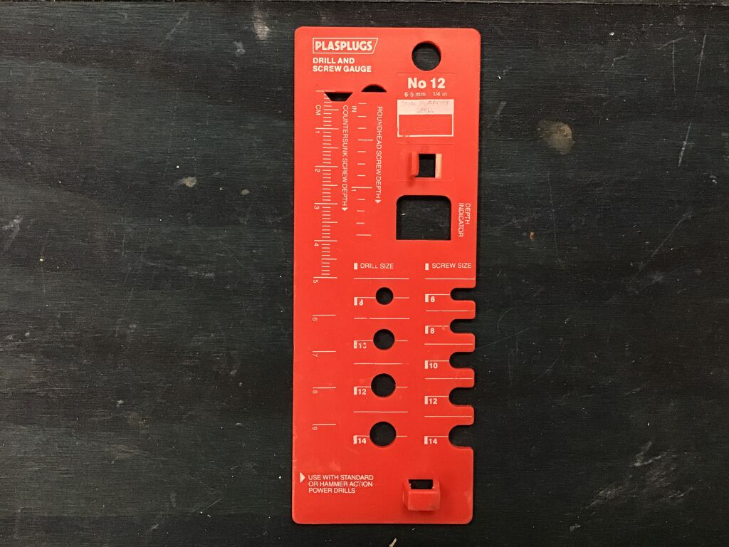 Drill and Screw Gauge