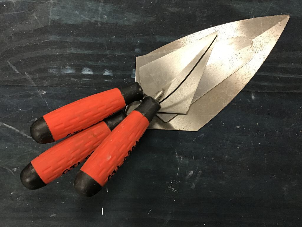 Hand Trowel Set - Brick