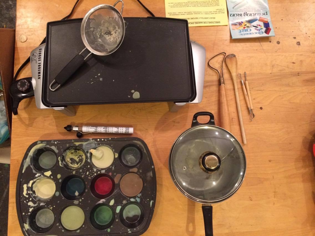 Guelph Tool Library Encaustic Art Kit
