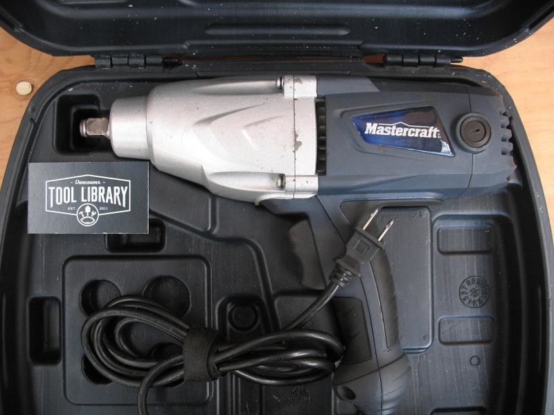 The Vancouver Tool Library Cooperative MasterCraft 1/2" Impact Wrench